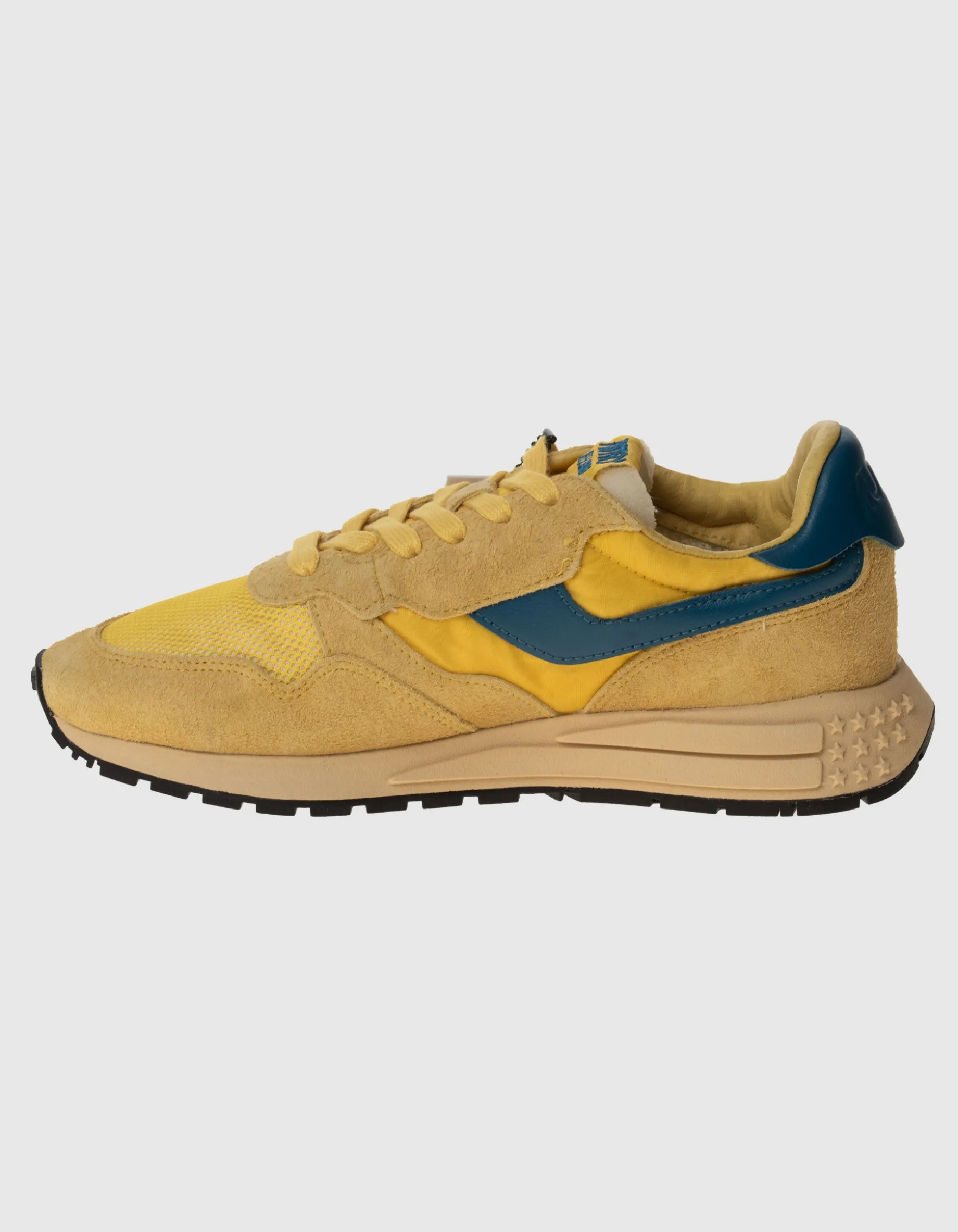 Veloursleder-Sneaker Reelwind mit Netz-Details