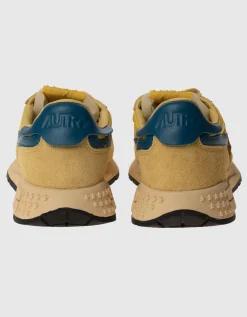 Veloursleder-Sneaker Reelwind mit Netz-Details