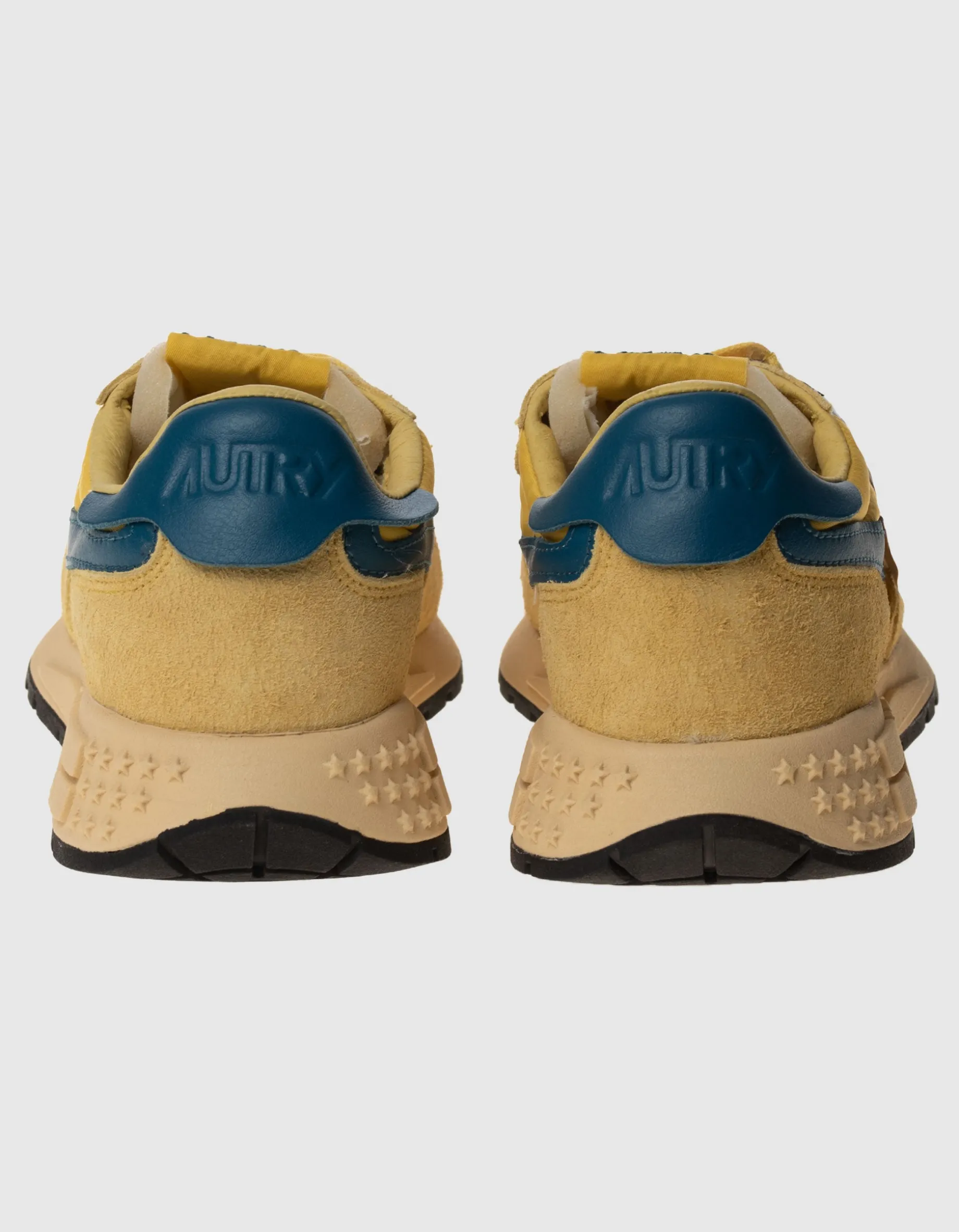 Veloursleder-Sneaker Reelwind mit Netz-Details