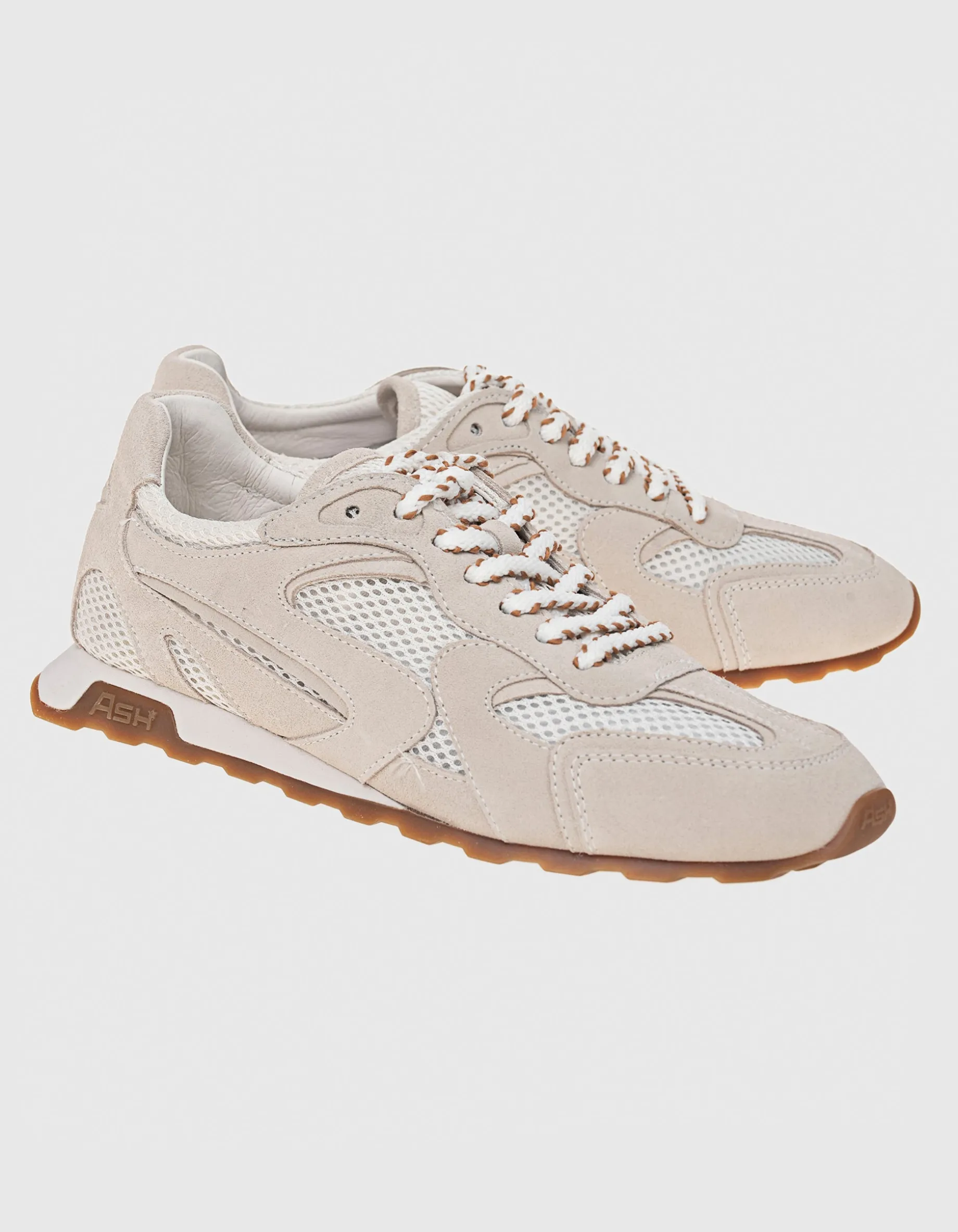 Velousleder-Sneaker Kasar Mesh