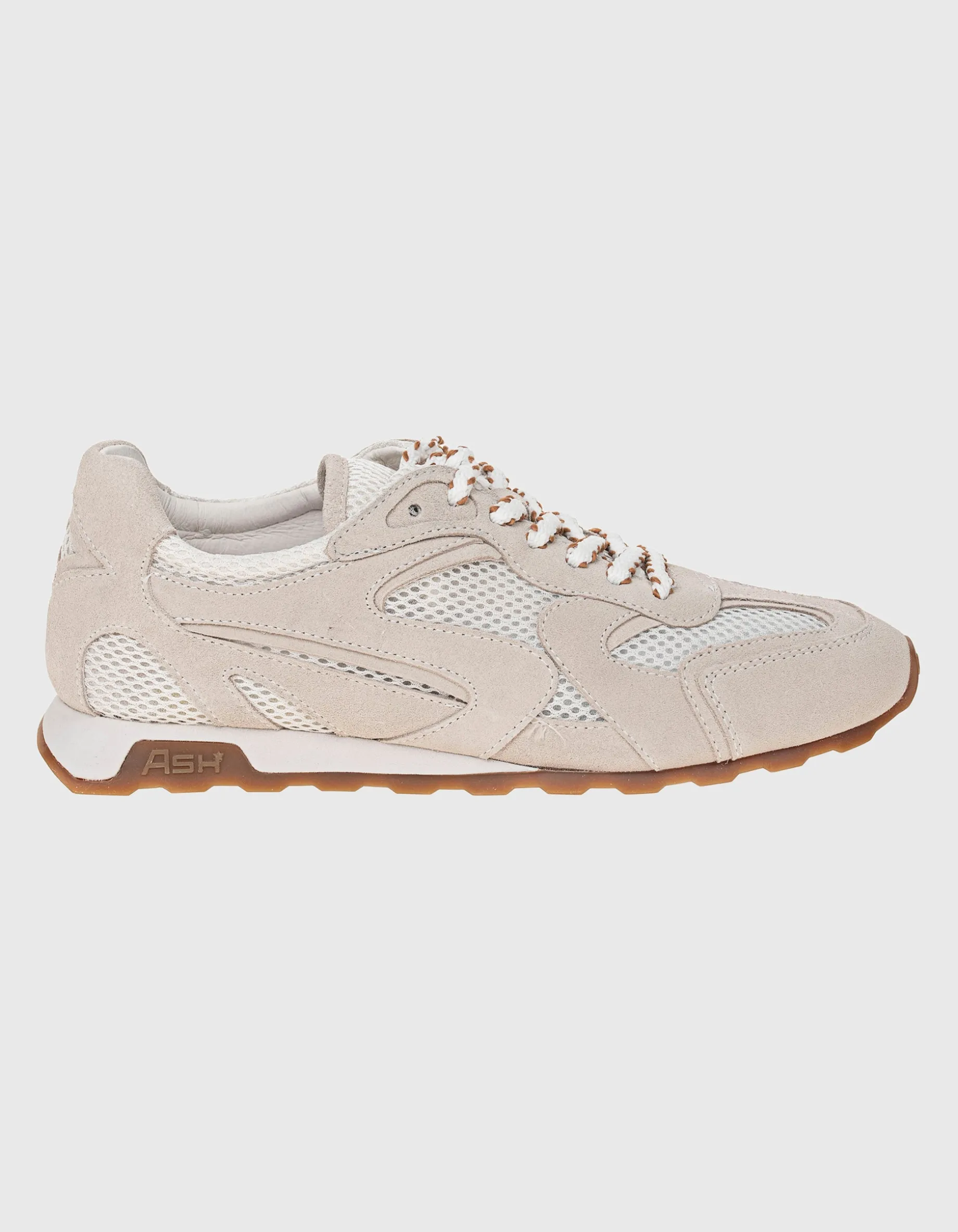 Velousleder-Sneaker Kasar Mesh