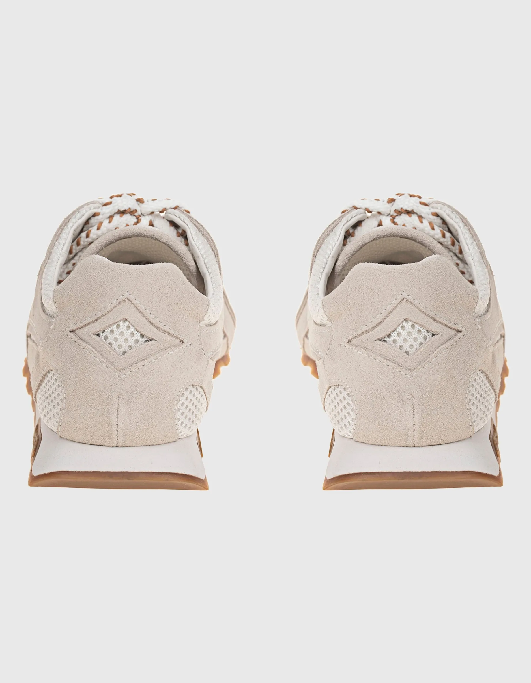 Velousleder-Sneaker Kasar Mesh