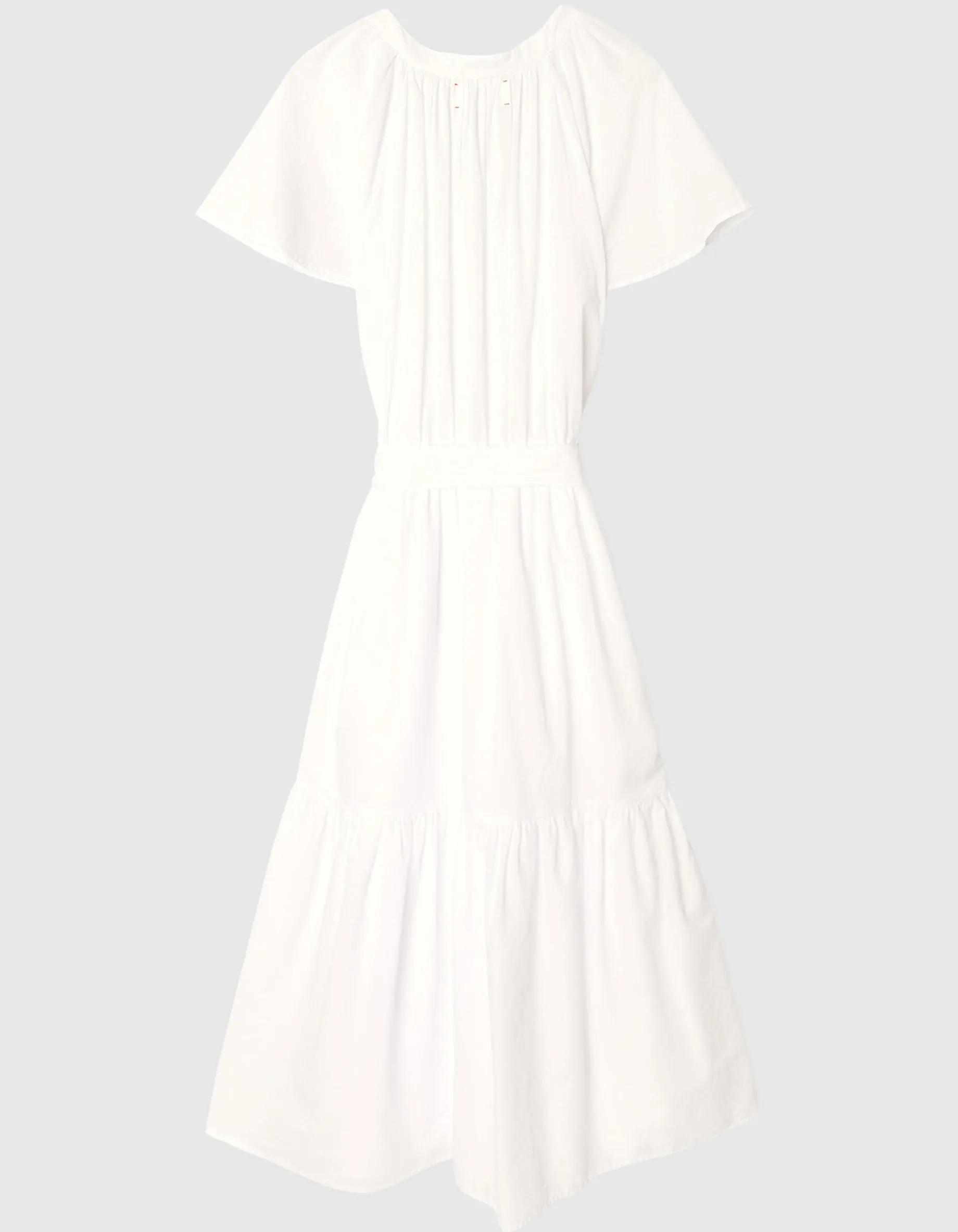 Volants-Kleid Joy mit Bindegürtel