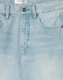 Washed-Out Barrel Jeans The Twisted