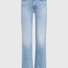 Washed-Out Bootcut Jeans