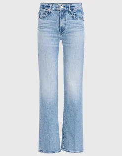 Washed-Out Bootcut Jeans