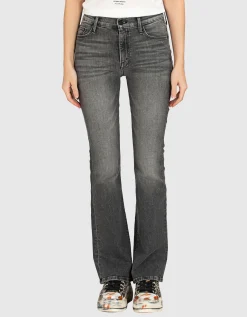 Washed-Out Bootcut Jeans