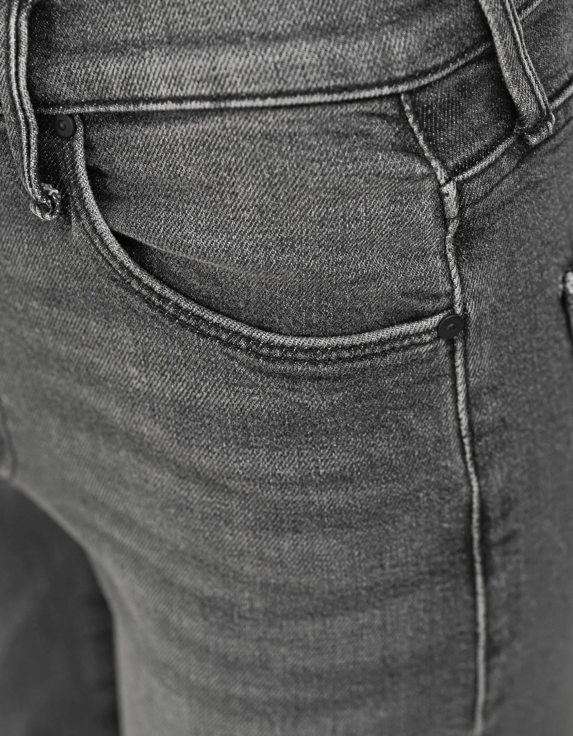 Washed-Out Bootcut Jeans