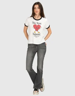 Washed-Out Bootcut Jeans