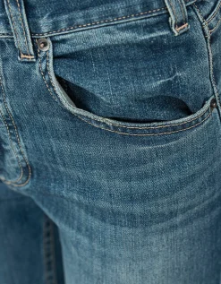 Washed-Out Bootcut Jeans Terrell