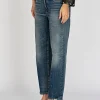 Washed-Out Boyfriend Jeans