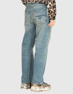 Washed-Out Boyfriend-Jeans