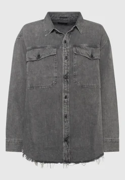 Washed-Out Jeanshemd