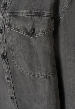 Washed-Out Jeanshemd