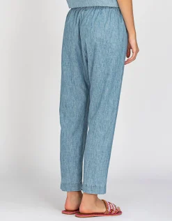 Washed-Out Jeanshose Draper mit elastischem Bund