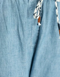 Washed-Out Jeanshose Draper mit elastischem Bund
