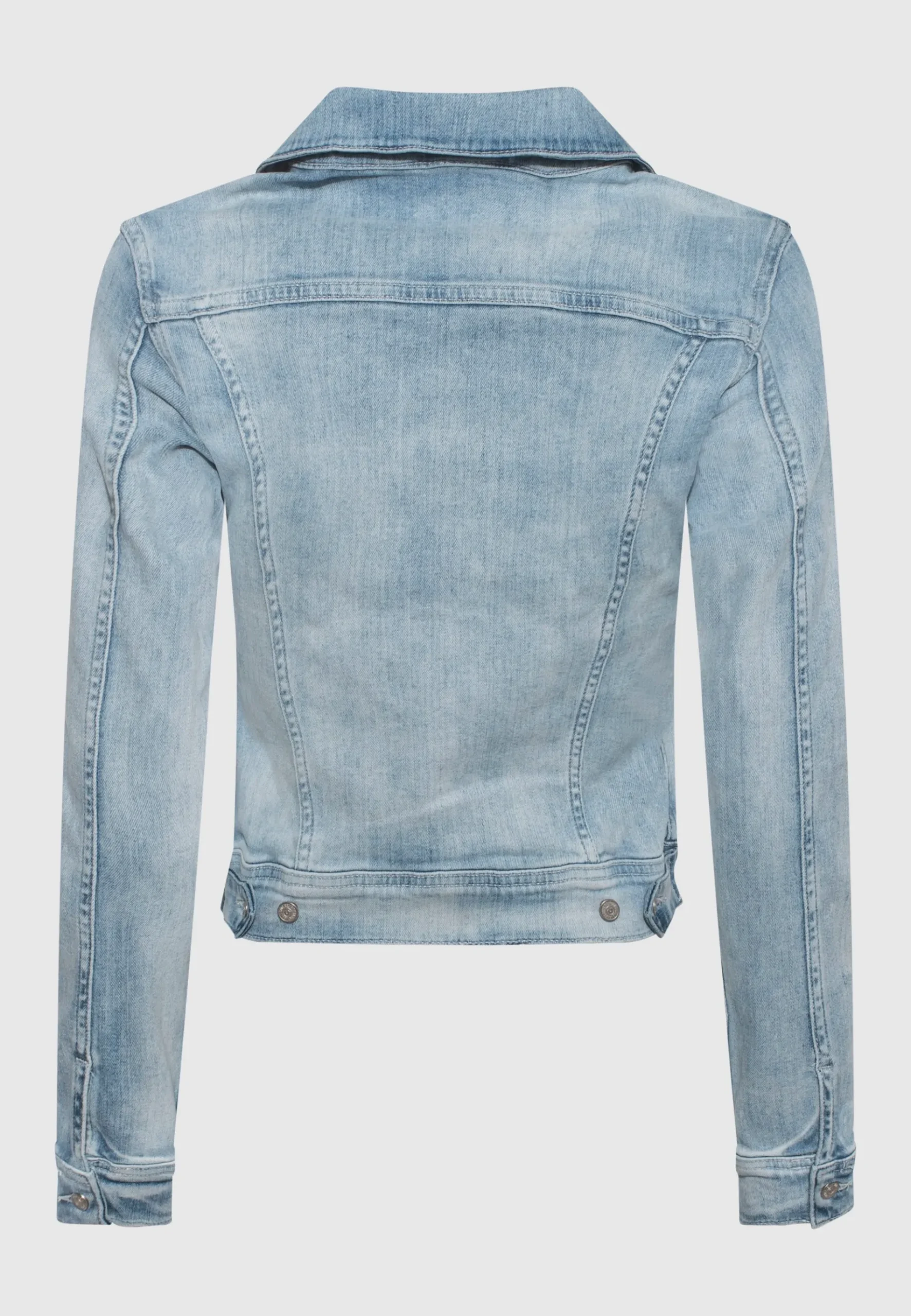 Washed-Out Jeansjacke