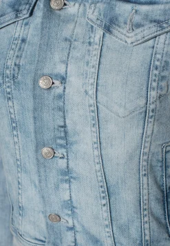 Washed-Out Jeansjacke