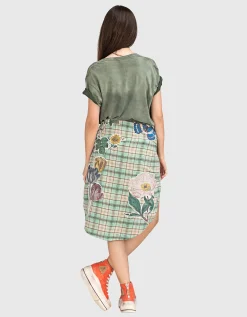 Washed-Out Jeans-Shorts