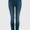 Washed-Out Skinny Jeans