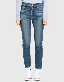Washed-Out Skinny Jeans