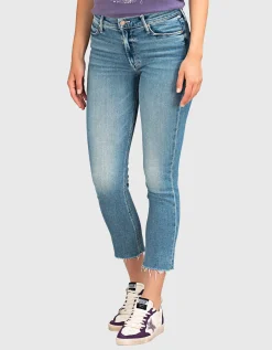 Washed-Out Skinny Jeans Dazzler
