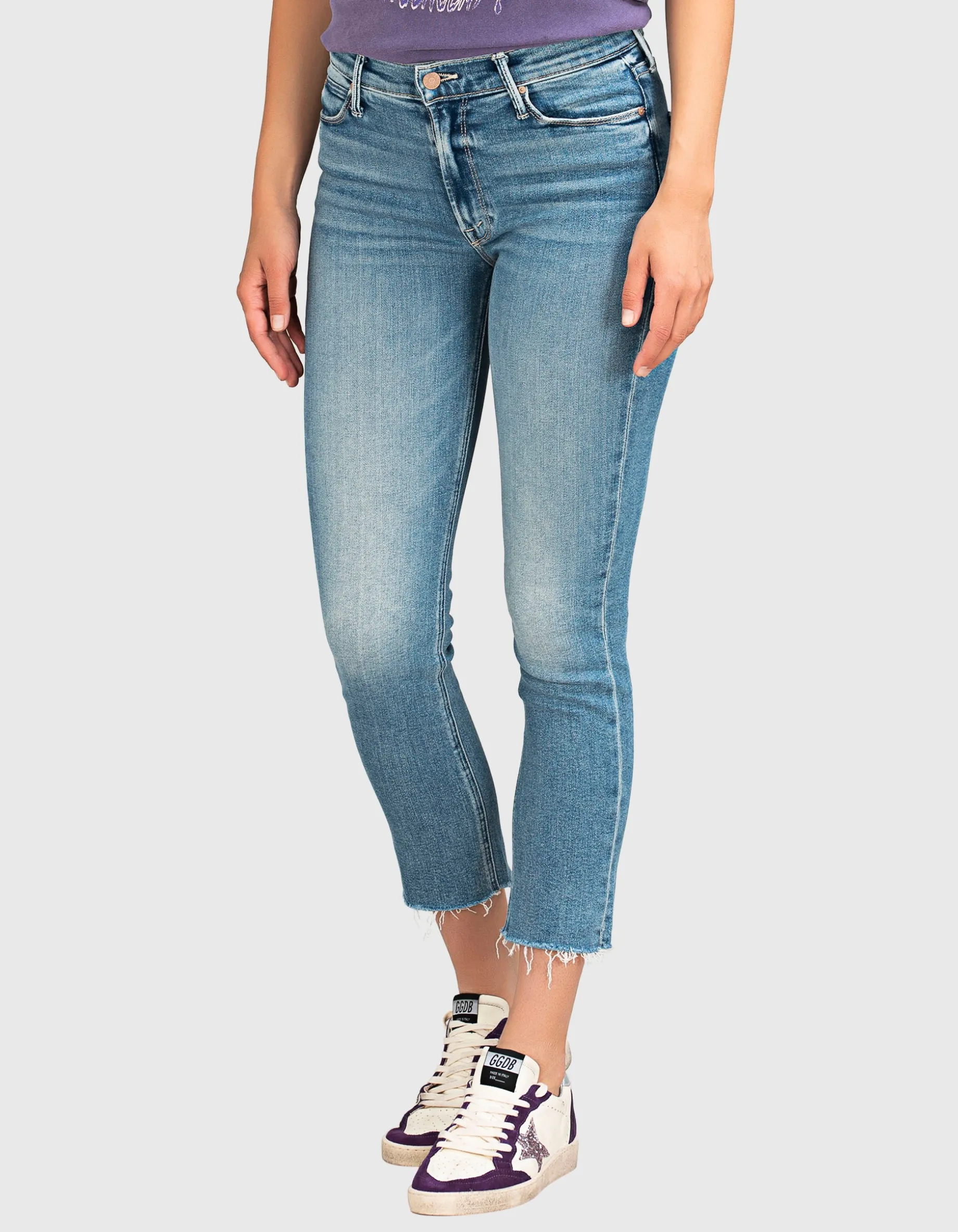 Washed-Out Skinny Jeans Dazzler