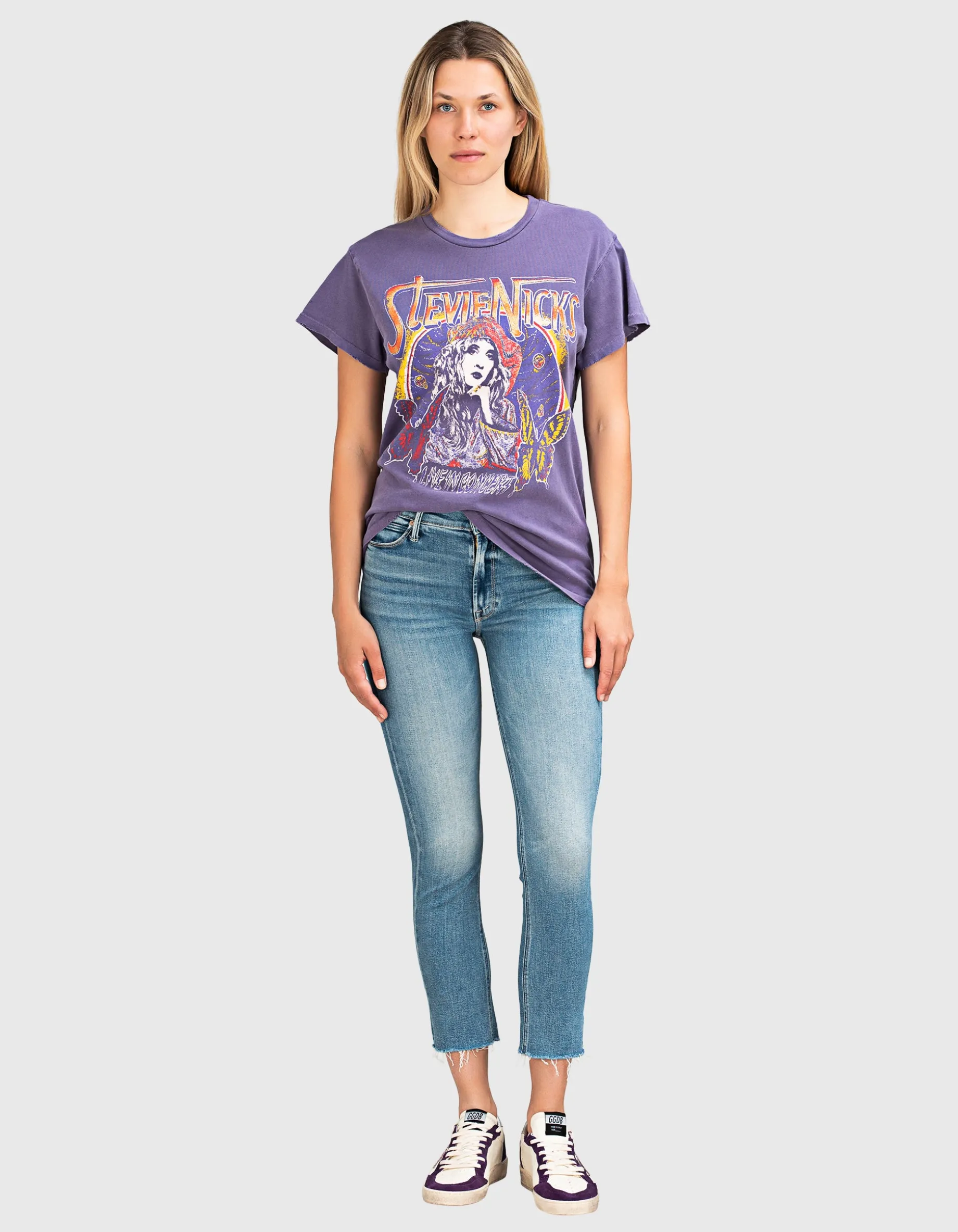 Washed-Out Skinny Jeans Dazzler