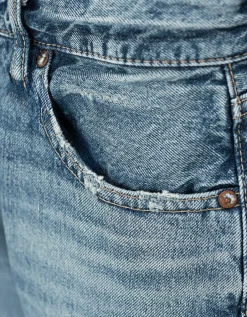 Washed-out Straight-Leg Jeans