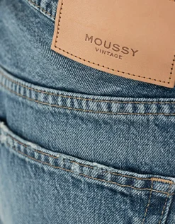 Washed-out Straight-Leg Jeans