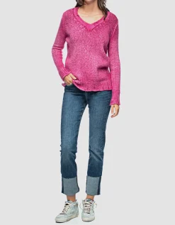 Washed-Out Straight-Leg-Jeans