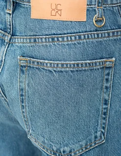 Washed-Out Wide-Leg Jeans Gwynne