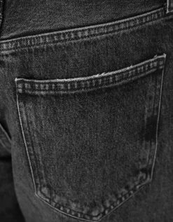 Washed-Out Wide-Leg Jeans Low Slung Baggy
