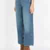 Washed-Out Wide-Leg Jeans Rick
