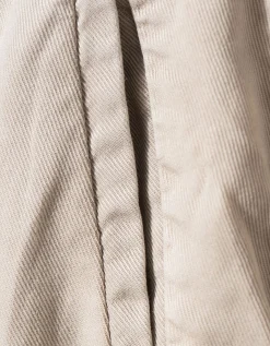 Wide-Leg Bundfaltenhose