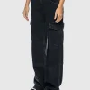 Wide-Leg Cargo-Jeans Minka