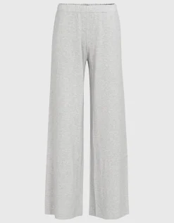 Wide-Leg Feinstrick-Hose mit Kaschmir-Anteil
