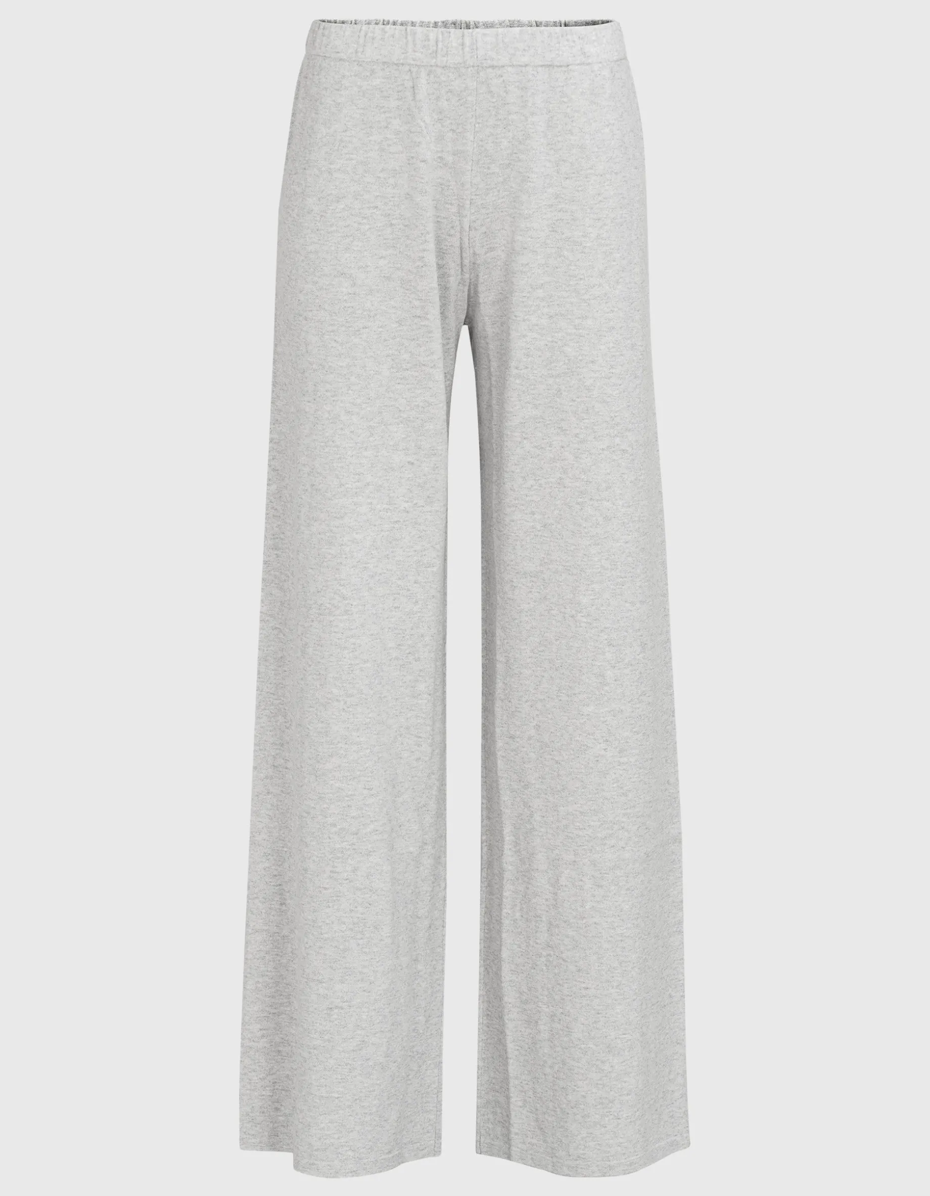 Wide-Leg Feinstrick-Hose mit Kaschmir-Anteil