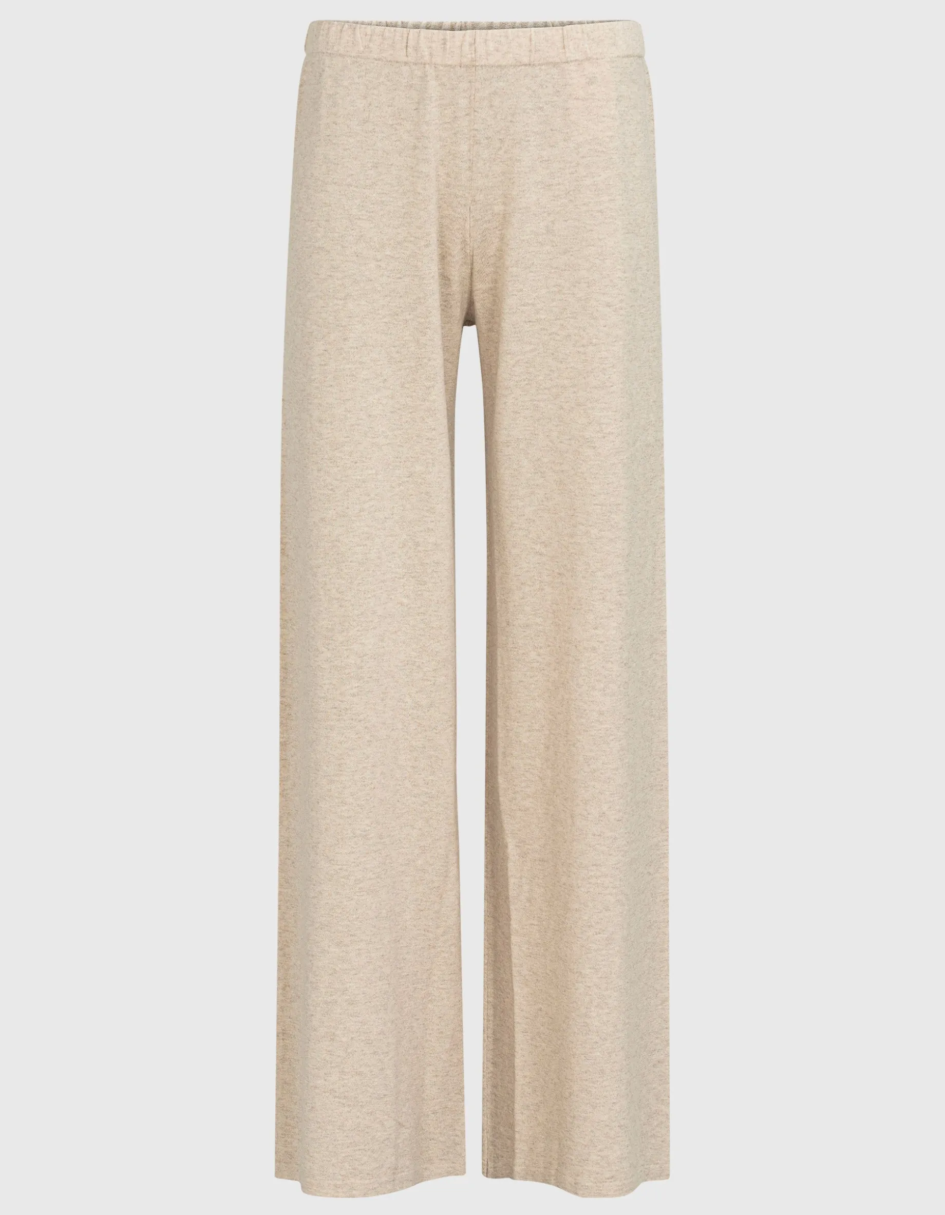 Wide-Leg Feinstrick-Hose mit Kaschmir-Anteil