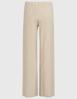 Wide-Leg Feinstrick-Hose mit Kaschmir-Anteil