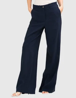 Wide-Leg Hose