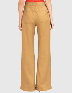 Wide-Leg Hose Amber