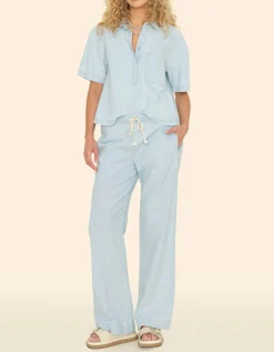 Wide-Leg Hose Dash mit Tunnelzug