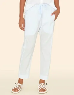Wide-Leg Hose Draper mit Tunnelzug