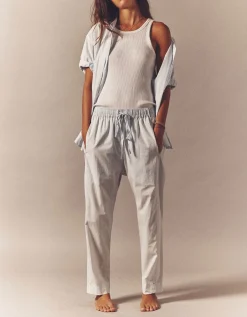 Wide-Leg Hose Draper mit Tunnelzug