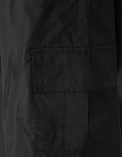 Wide-Leg Hose mit aufgesetzten Taschen