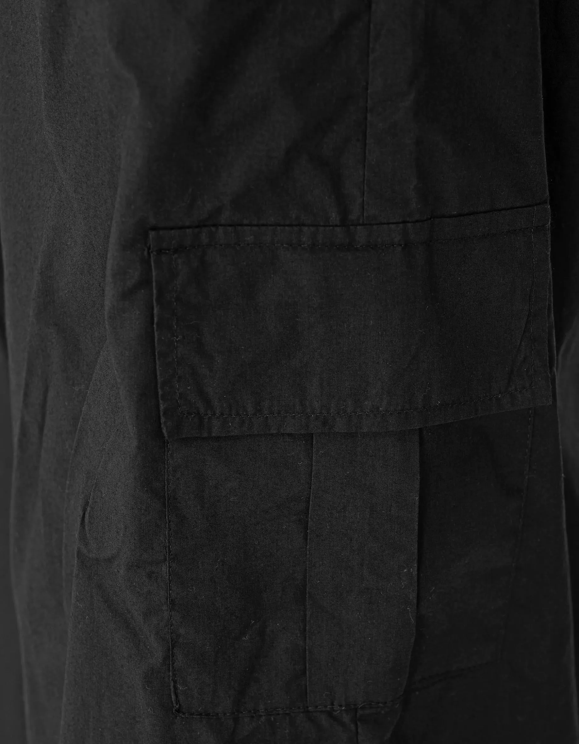 Wide-Leg Hose mit aufgesetzten Taschen
