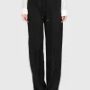 Wide-Leg Hose mit elastischem Bund