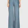 Wide-Leg Hose mit elastischem Bund