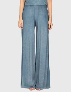 Wide-Leg Hose mit elastischem Bund